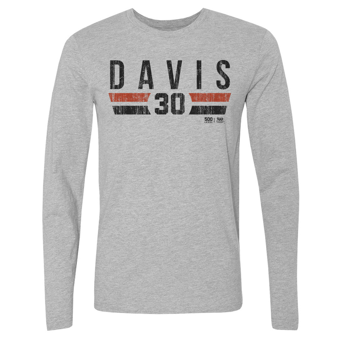Chili Davis Men's Long Sleeve T-Shirt | 500 LEVEL