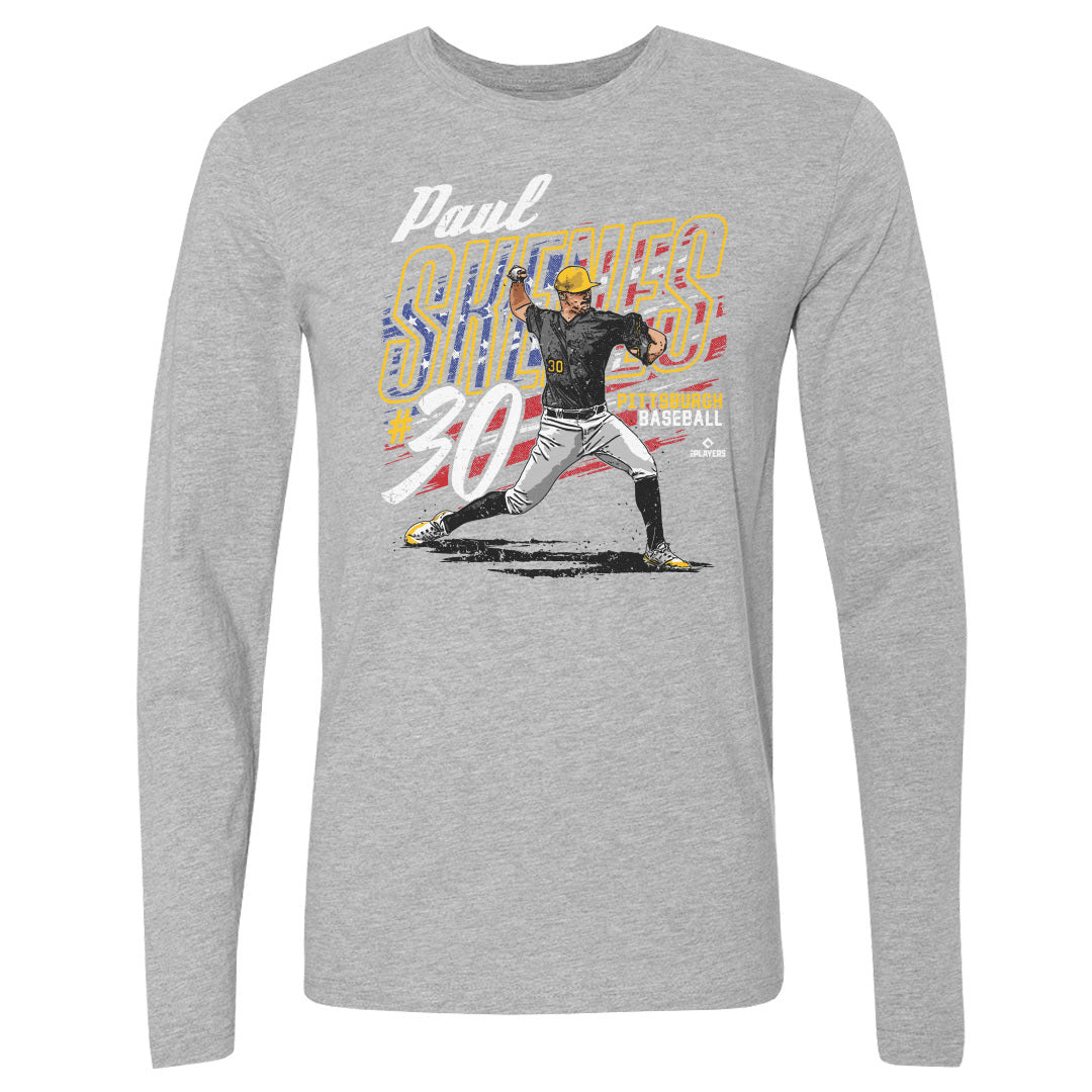 Paul Skenes Men's Long Sleeve T-Shirt | 500 LEVEL