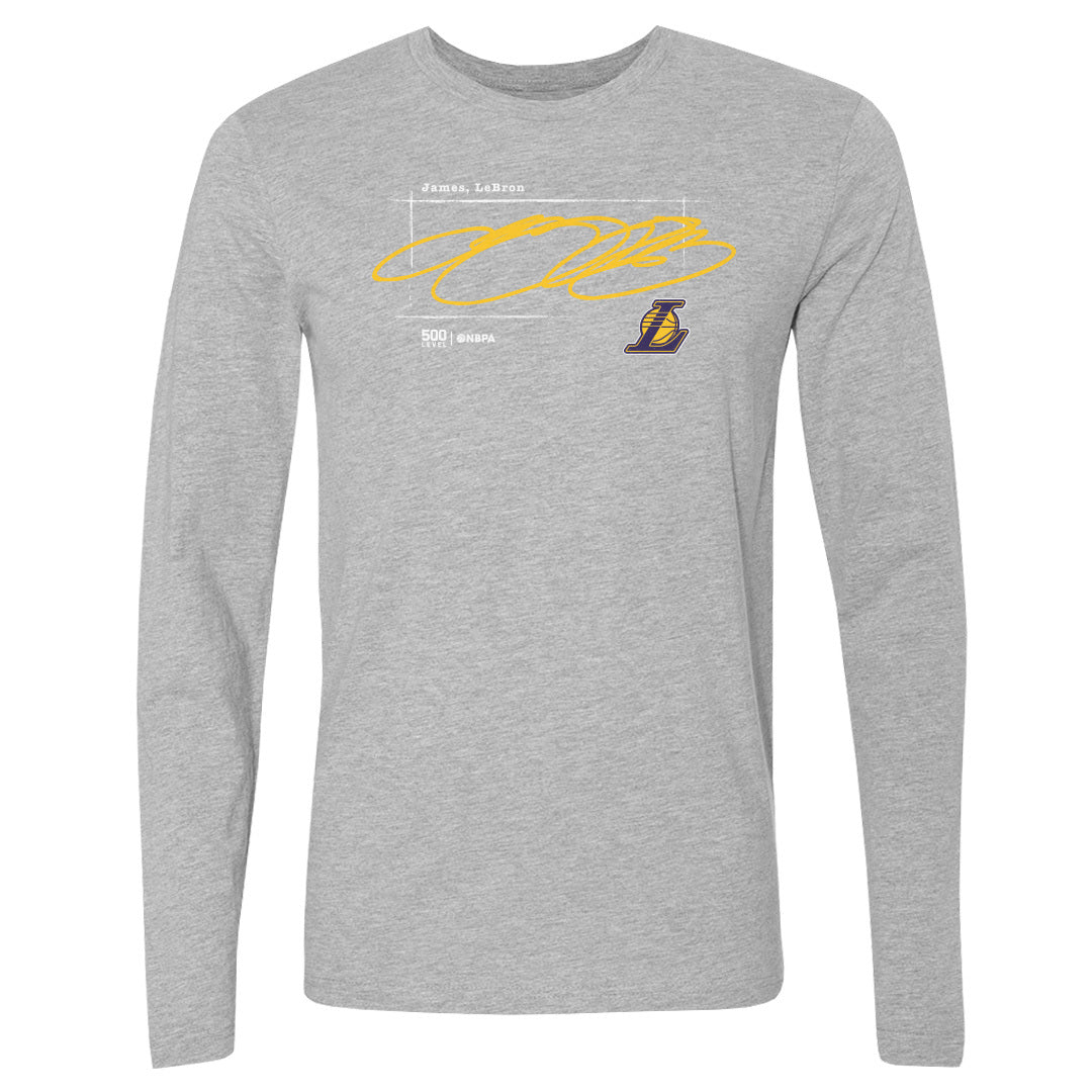 LeBron James Men's Long Sleeve T-Shirt | 500 LEVEL