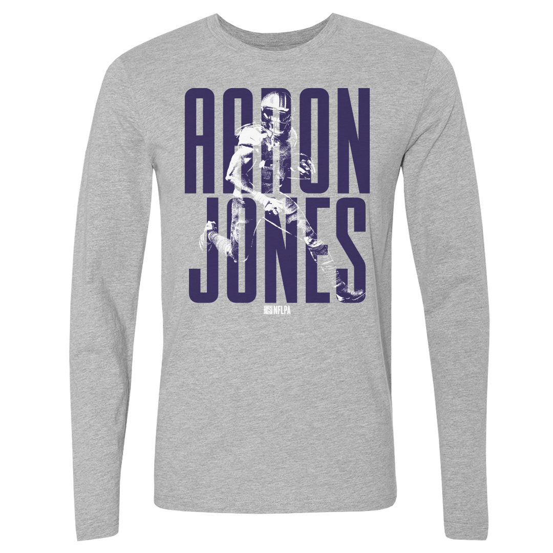 Aaron Jones Men's Long Sleeve T-Shirt | 500 LEVEL