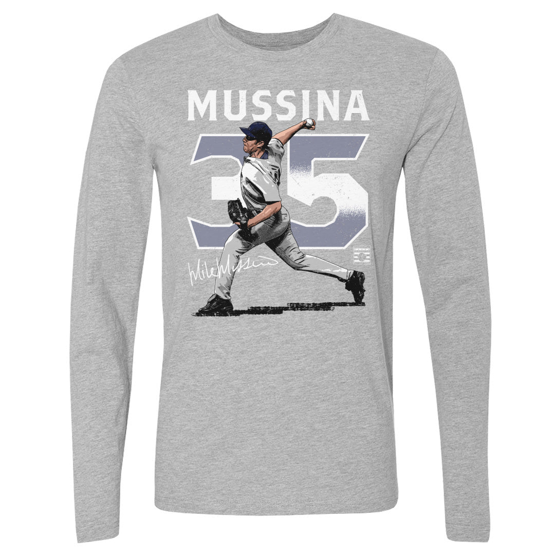 Mike Mussina Men's Long Sleeve T-Shirt | 500 LEVEL