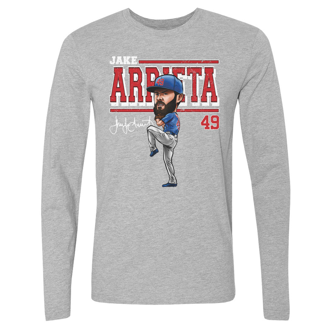 Jake Arrieta Men's Long Sleeve T-Shirt | 500 LEVEL
