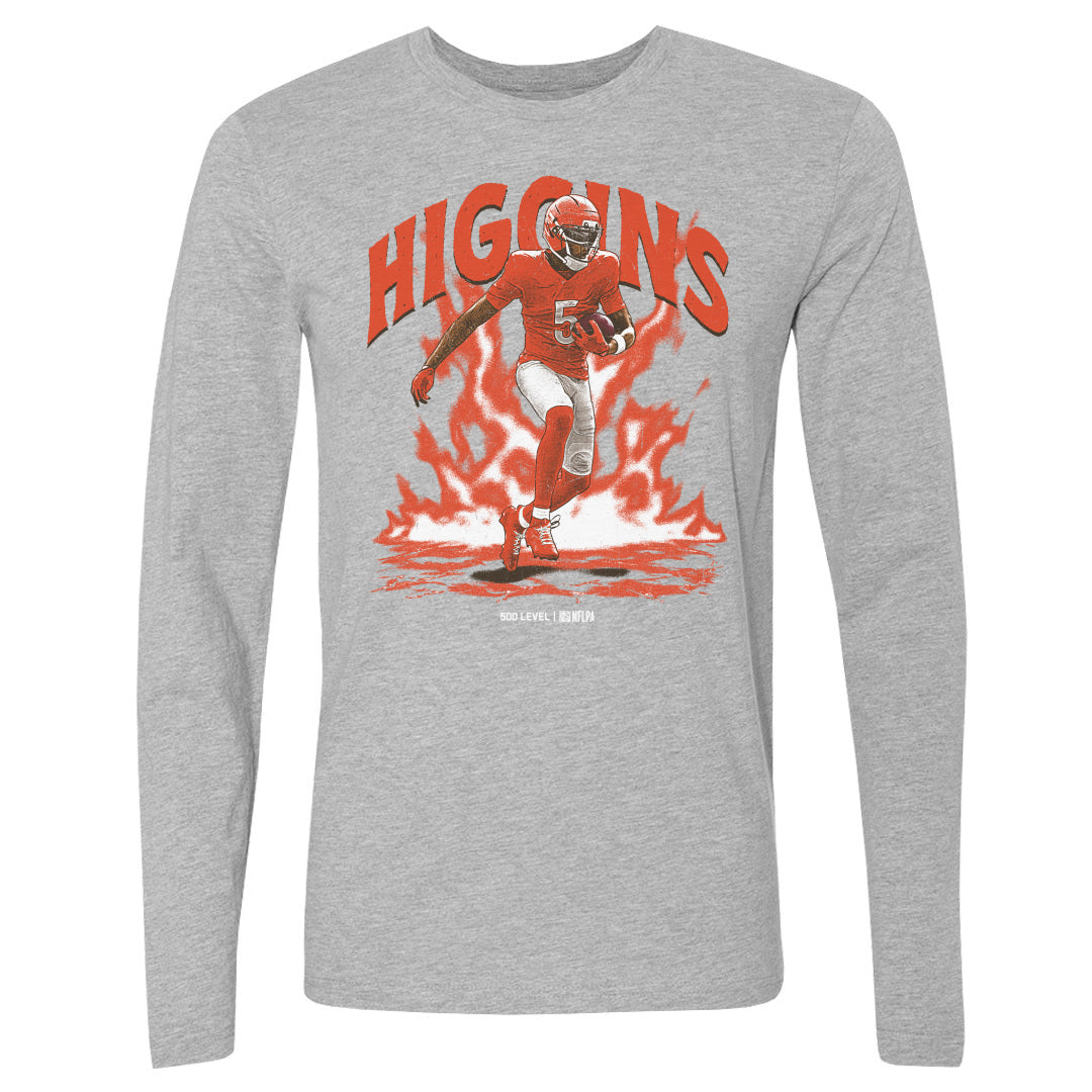 Tee Higgins Men's Long Sleeve T-Shirt | 500 LEVEL
