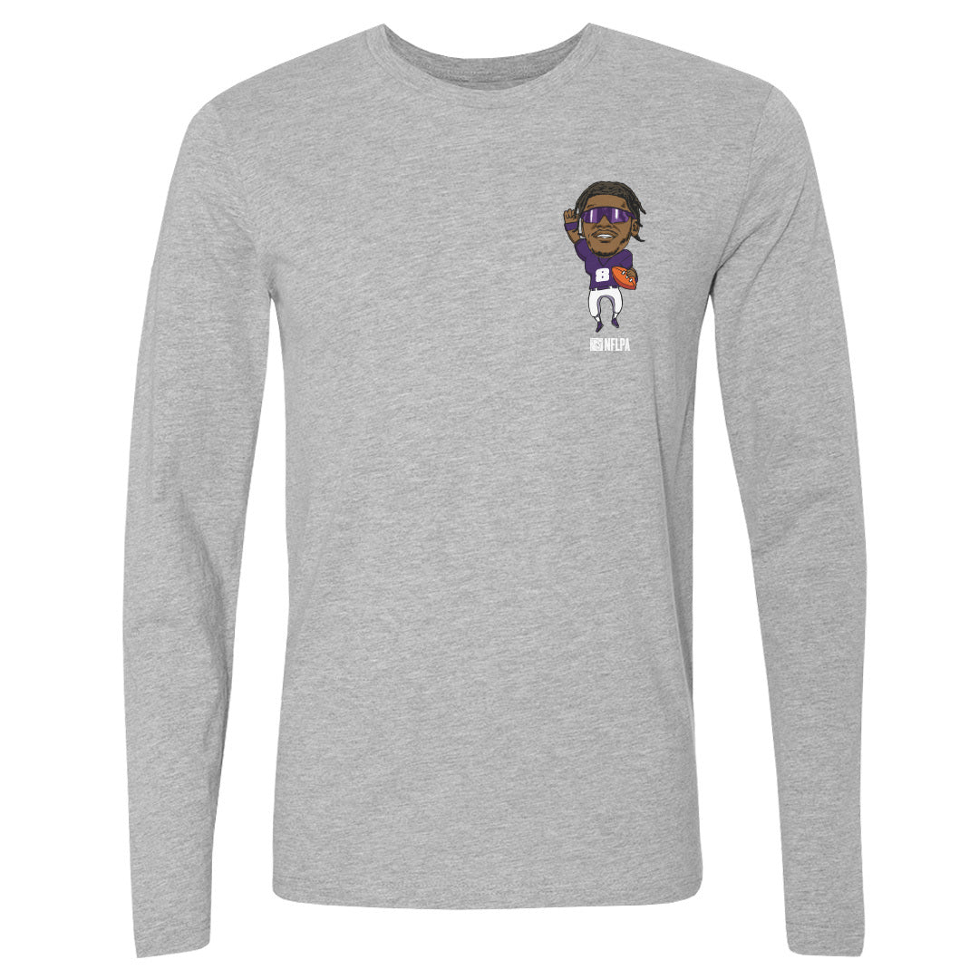 Lamar Jackson Men's Long Sleeve T-Shirt | 500 LEVEL