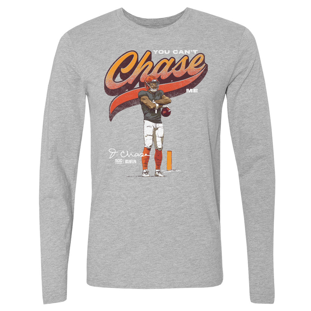 Ja'Marr Chase Men's Long Sleeve T-Shirt | 500 LEVEL