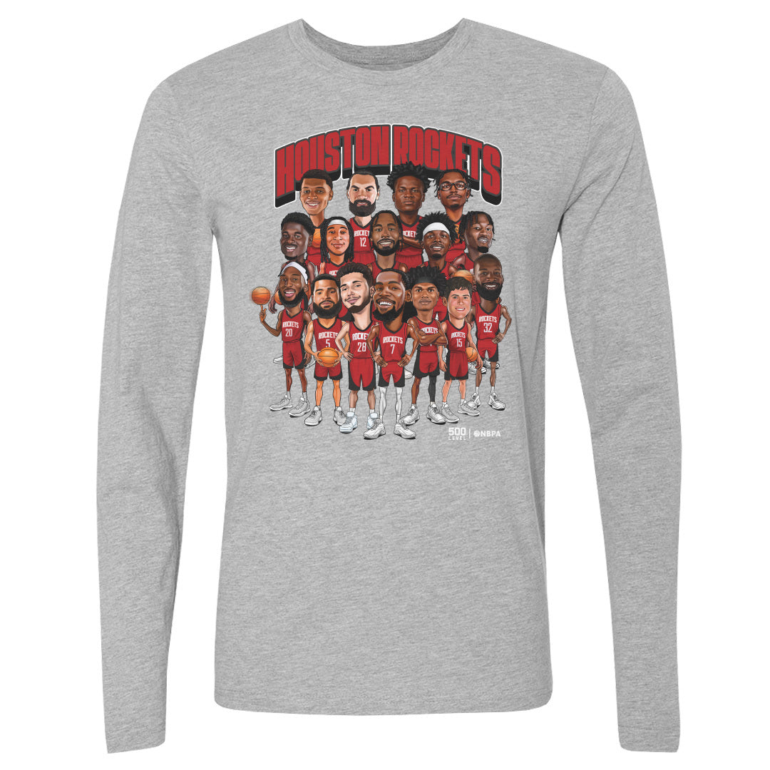 Houston Rockets Men's Long Sleeve T-Shirt | 500 LEVEL