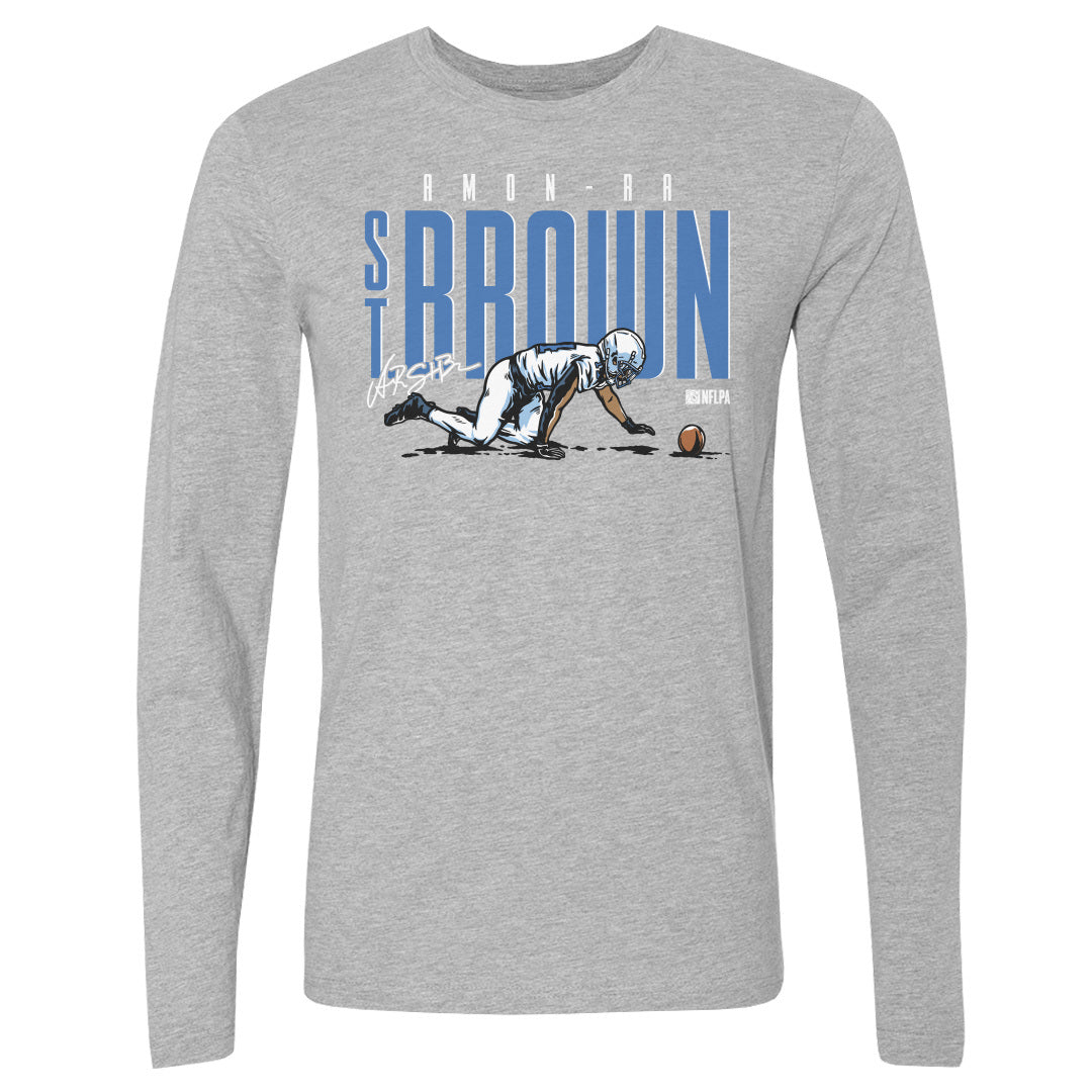Amon-Ra St. Brown Men's Long Sleeve T-Shirt | 500 LEVEL