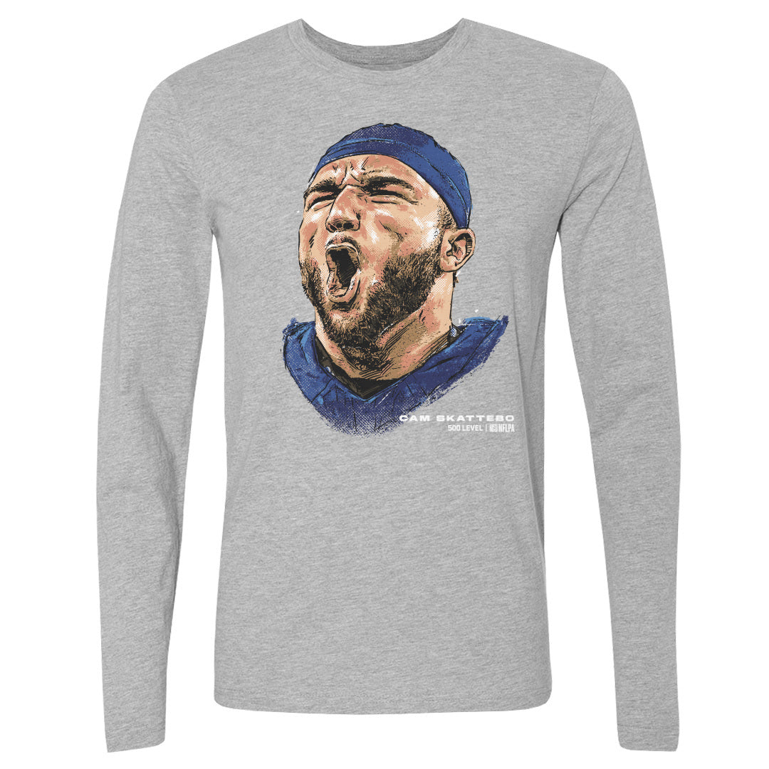 Cam Skattebo Men's Long Sleeve T-Shirt | 500 LEVEL