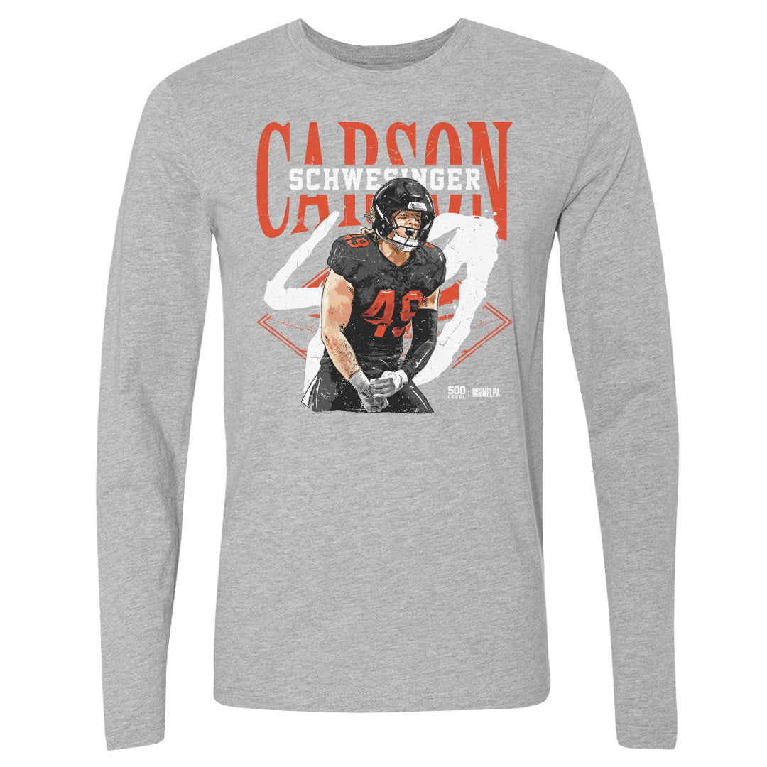 Carson Schwesinger Men's Long Sleeve T-Shirt | 500 LEVEL
