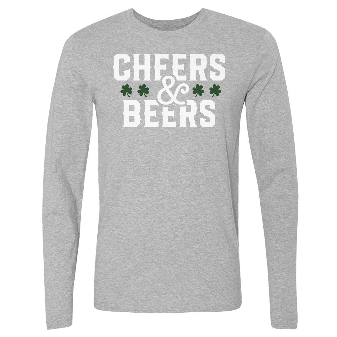 St. Patrick's Day Men's Long Sleeve T-Shirt | 500 LEVEL