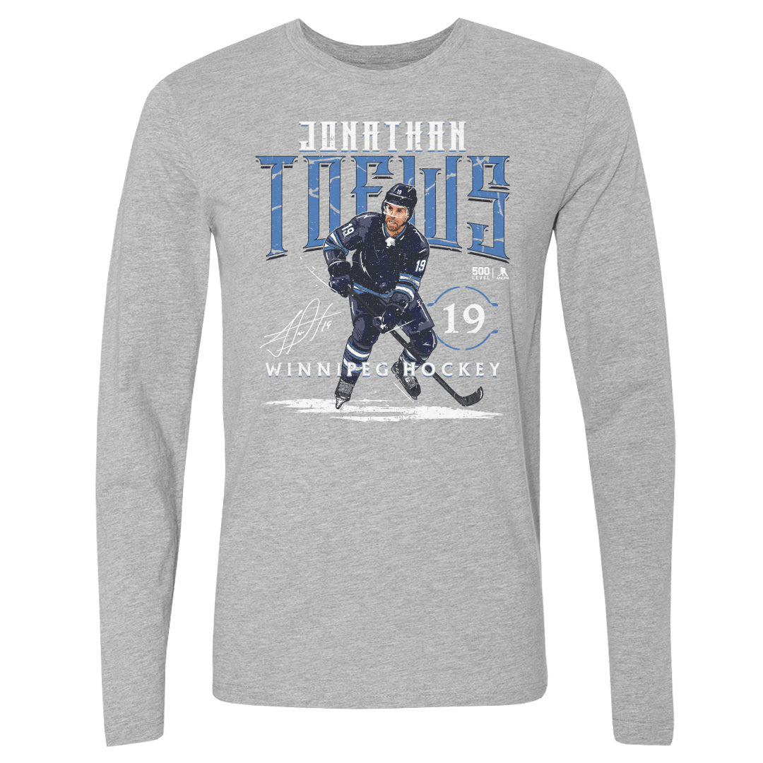 Jonathan Toews Men's Long Sleeve T-Shirt | 500 LEVEL