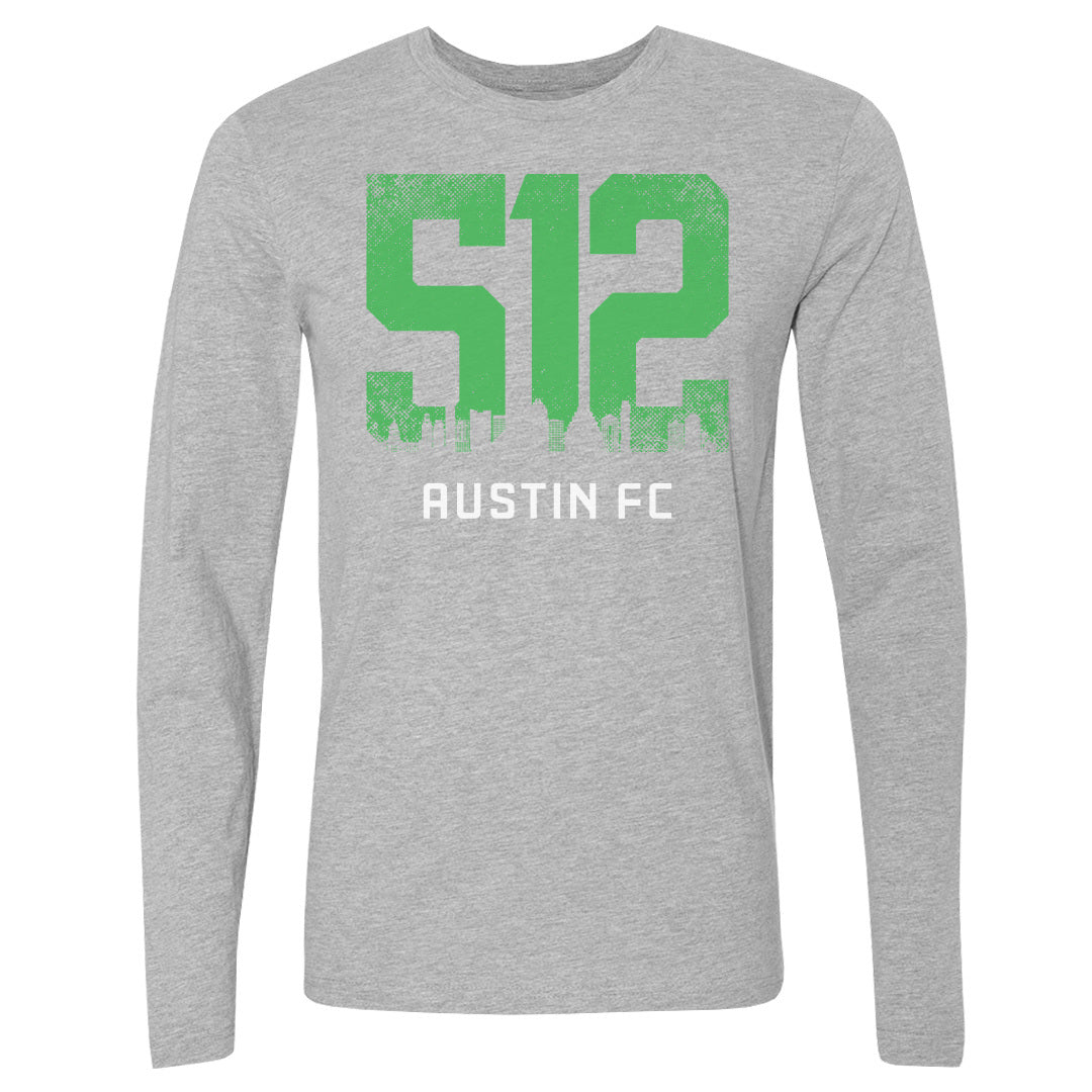 Austin FC Men's Long Sleeve T-Shirt | 500 LEVEL