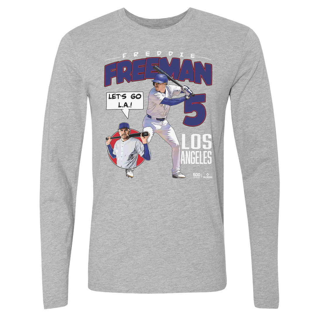 Freddie Freeman Men's Long Sleeve T-Shirt | 500 LEVEL