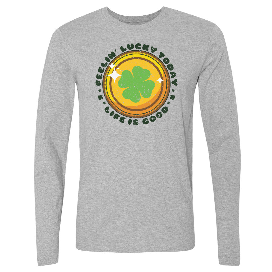 St. Patrick's Day Men's Long Sleeve T-Shirt | 500 LEVEL