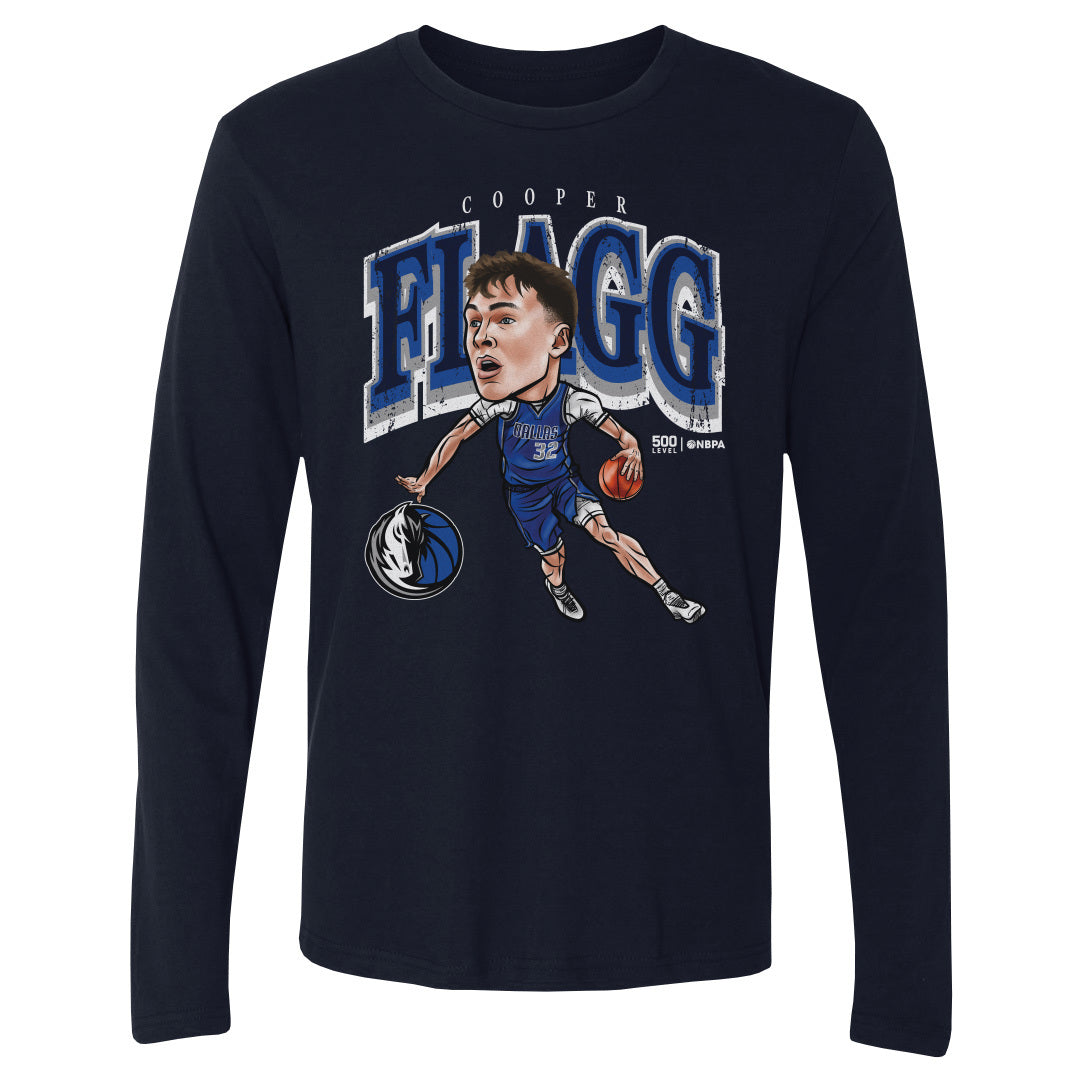 Cooper Flagg Men's Long Sleeve T-Shirt | 500 LEVEL