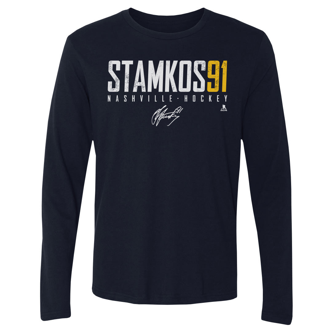 Steven Stamkos Men's Long Sleeve T-Shirt | 500 LEVEL