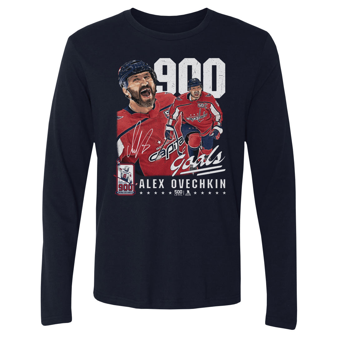 Alex Ovechkin Men's Long Sleeve T-Shirt | 500 LEVEL