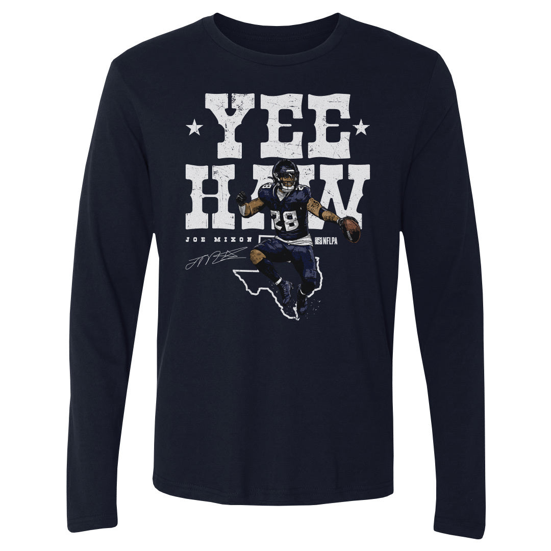 Joe Mixon Men's Long Sleeve T-Shirt | 500 LEVEL