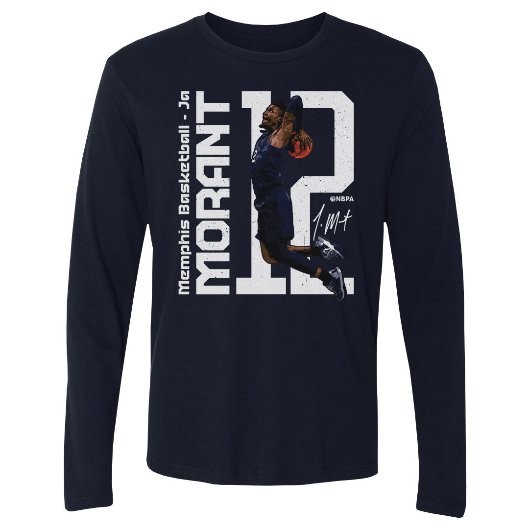 Ja Morant Men's Long Sleeve T-Shirt | 500 LEVEL