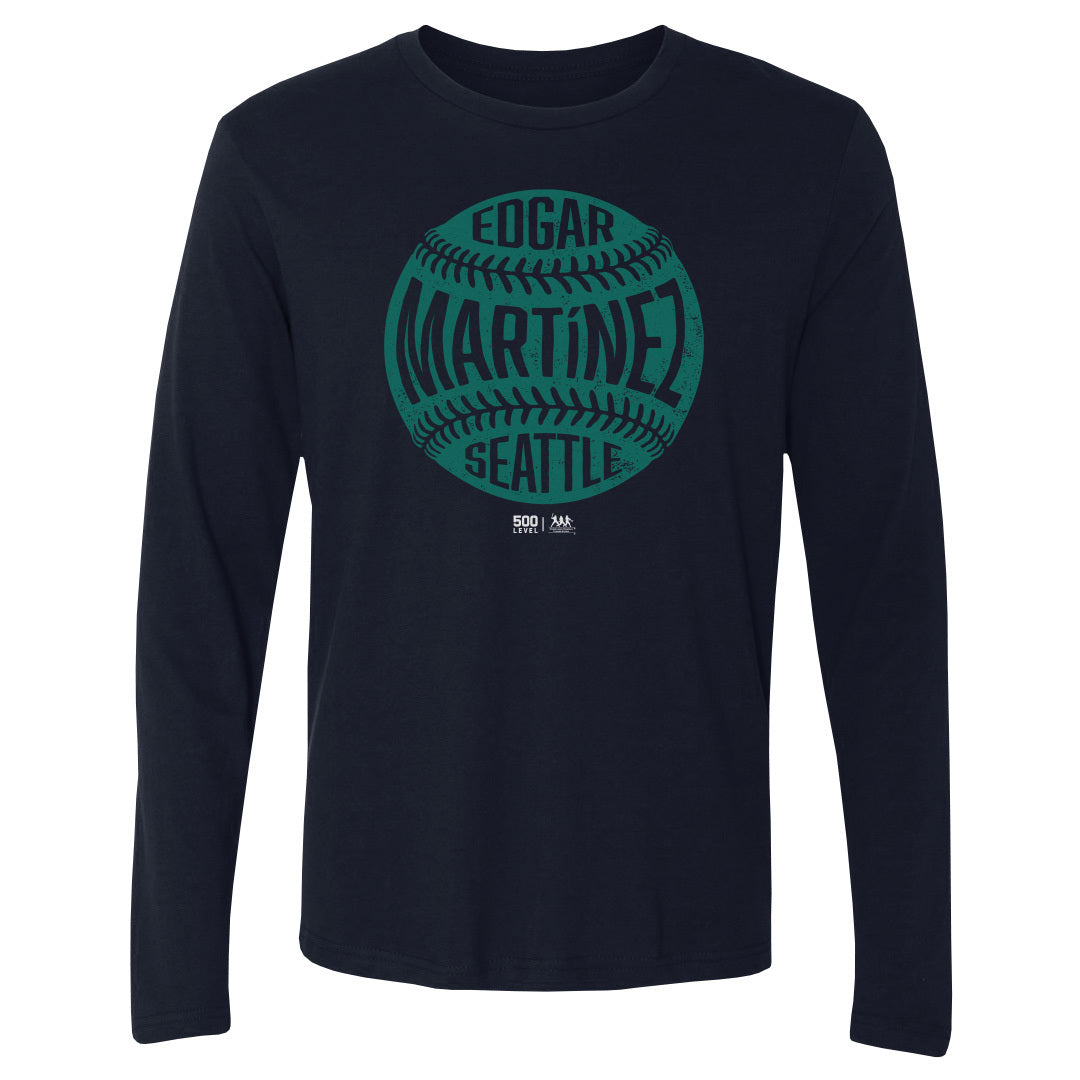 Edgar Martinez Men's Long Sleeve T-Shirt | 500 LEVEL