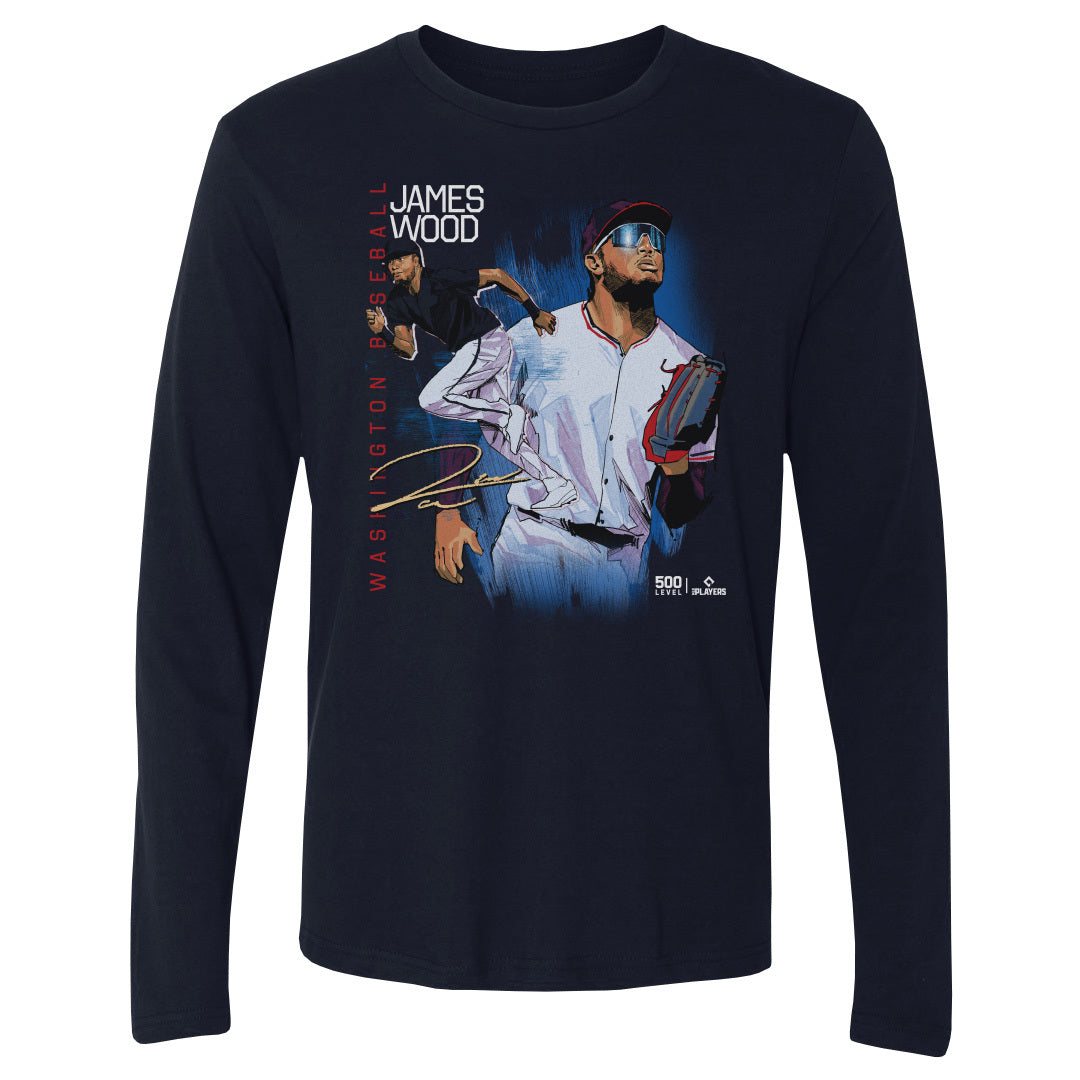 James Wood Men's Long Sleeve T-Shirt | 500 LEVEL
