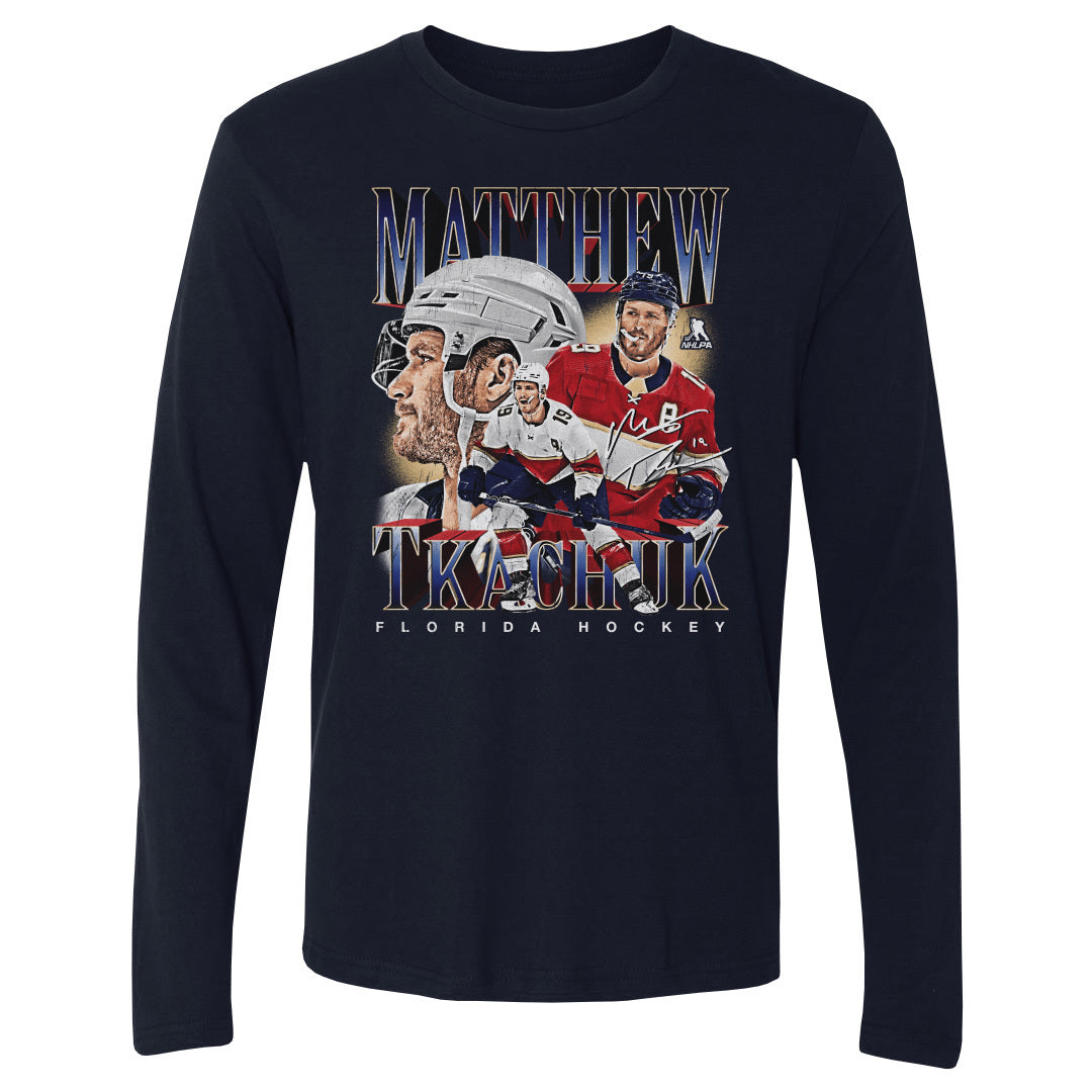 Matthew Tkachuk Men's Long Sleeve T-Shirt | 500 LEVEL