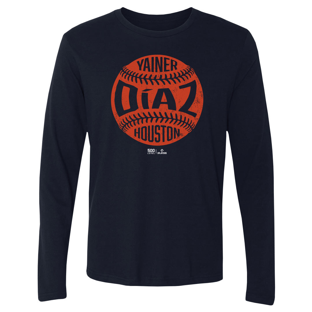 Yainer Diaz Men's Long Sleeve T-Shirt | 500 LEVEL