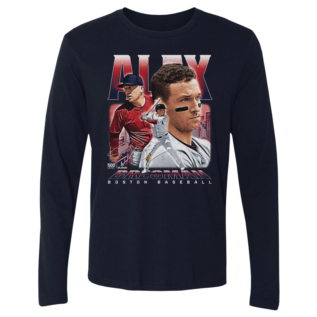 Alex Bregman Men's Long Sleeve T-Shirt | 500 LEVEL