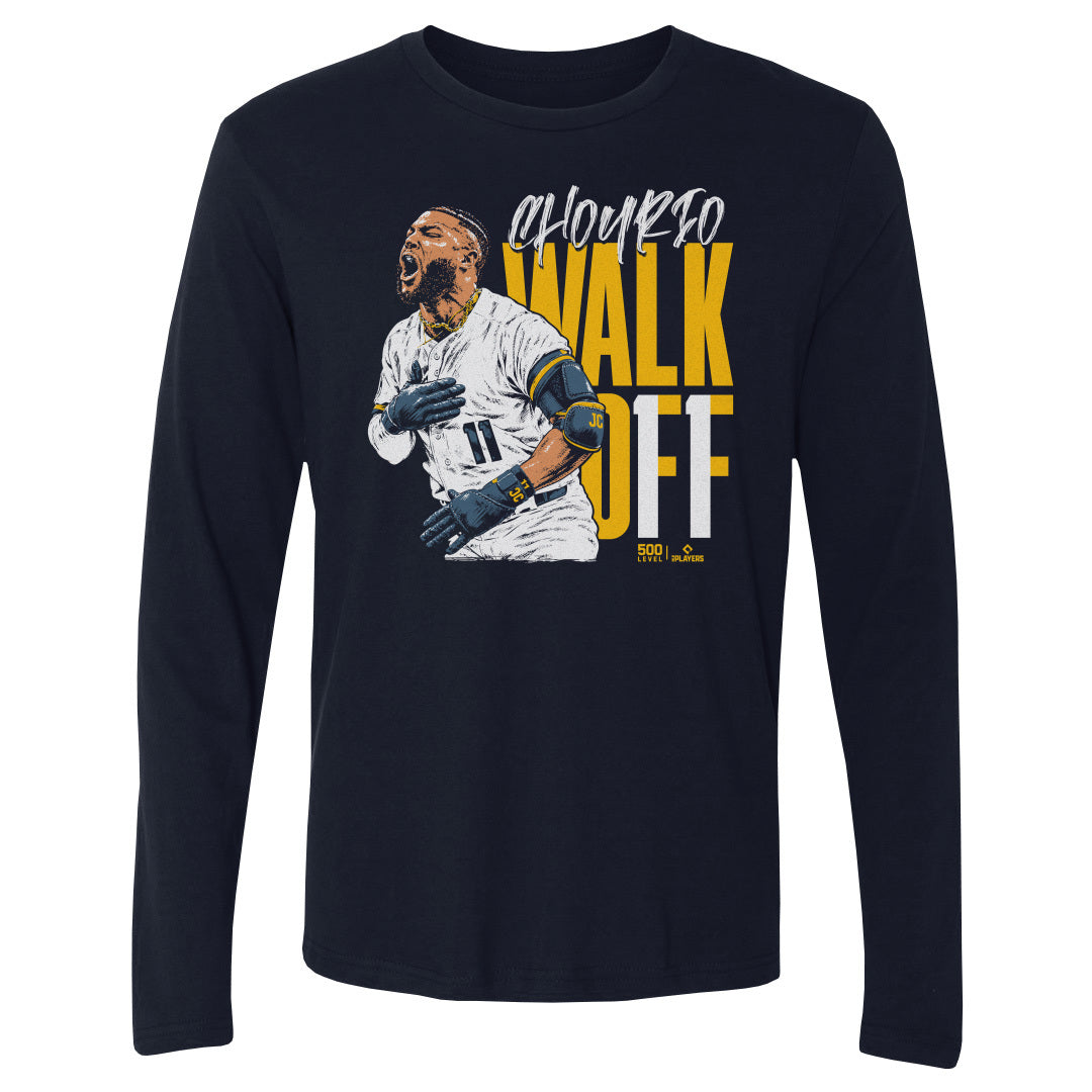 Jackson Chourio Men's Long Sleeve T-Shirt | 500 LEVEL