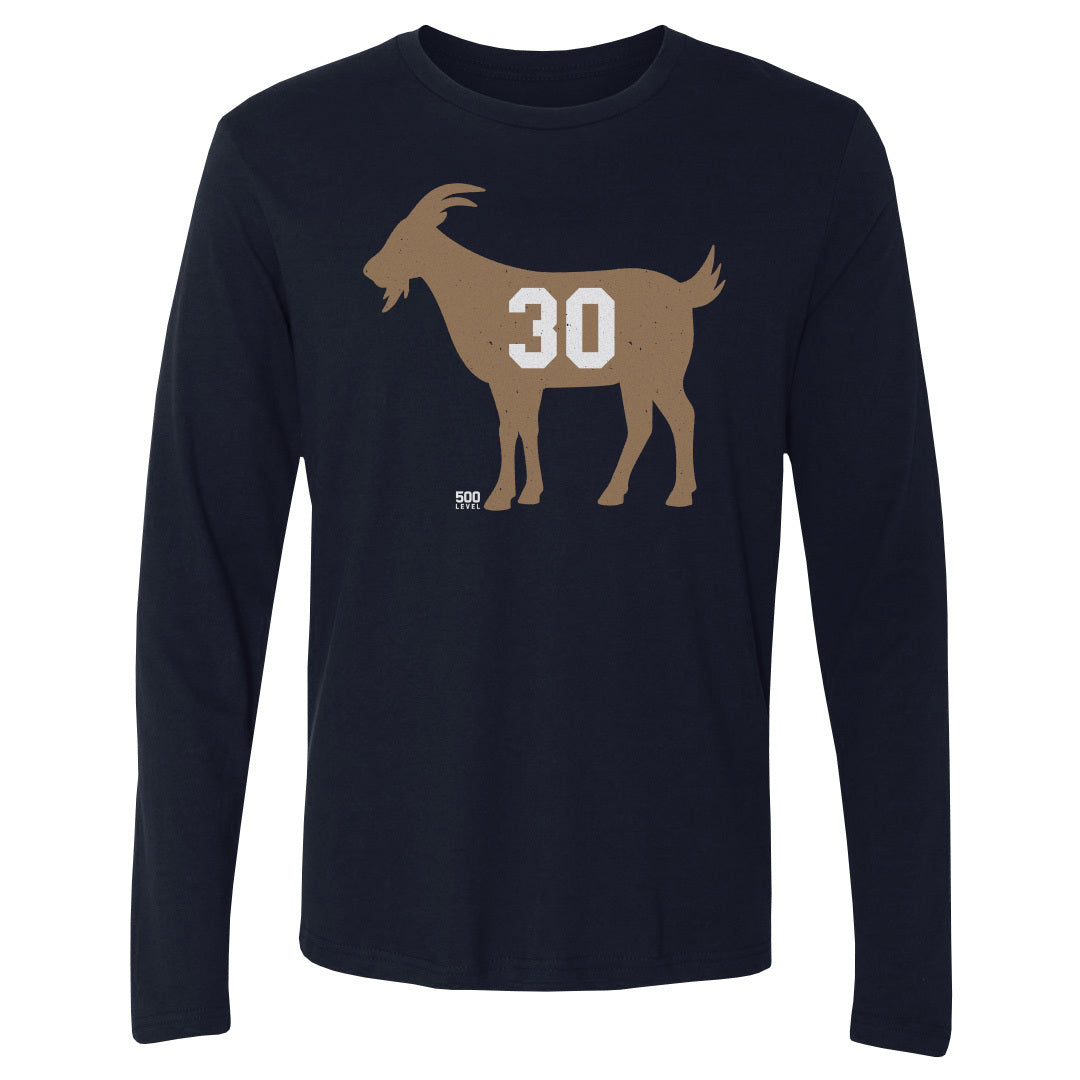 Navy Men's Long Sleeve T-Shirt | 500 LEVEL