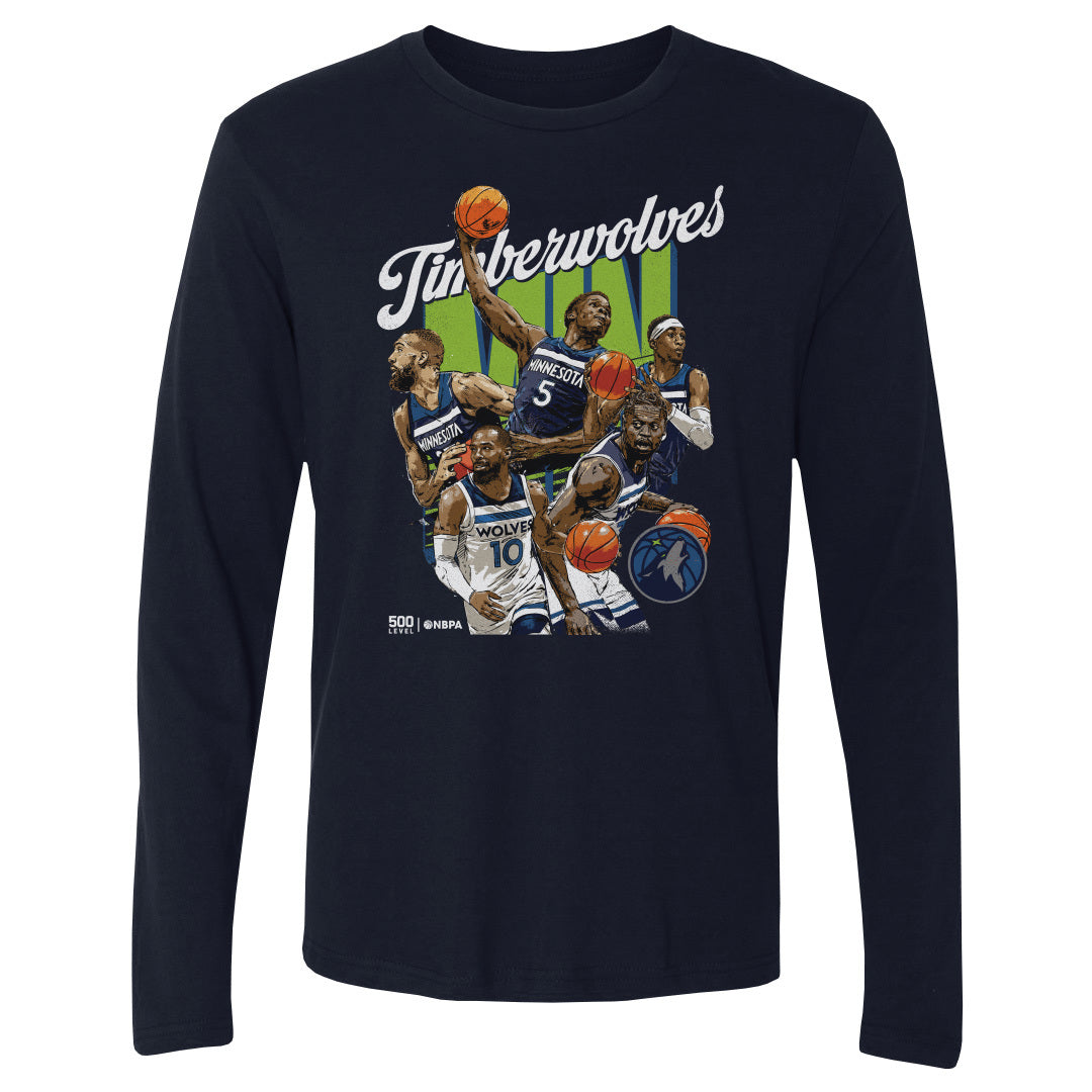 Minnesota Timberwolves Men's Long Sleeve T-Shirt | 500 LEVEL