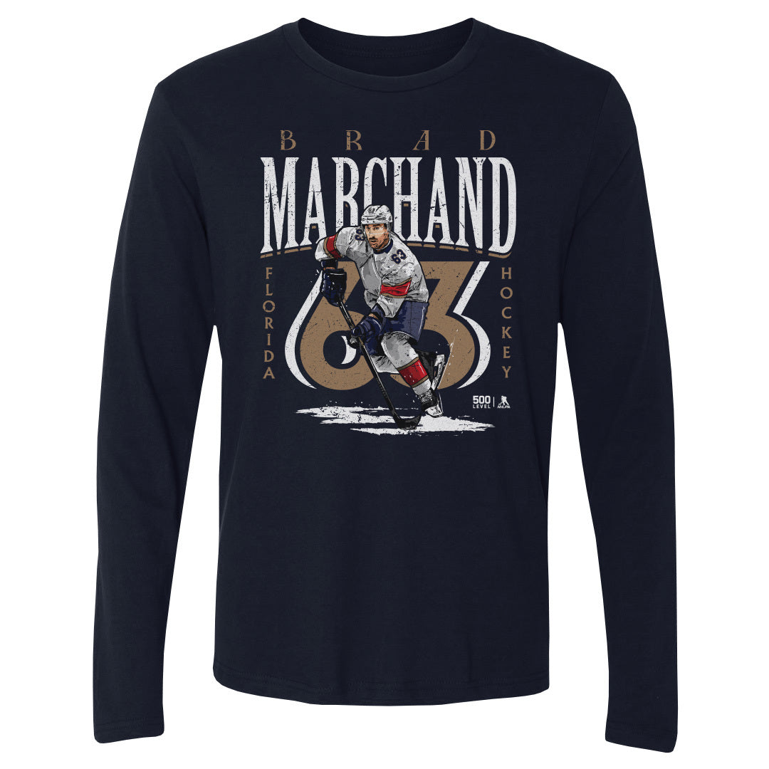 Brad Marchand Men's Long Sleeve T-Shirt | 500 LEVEL