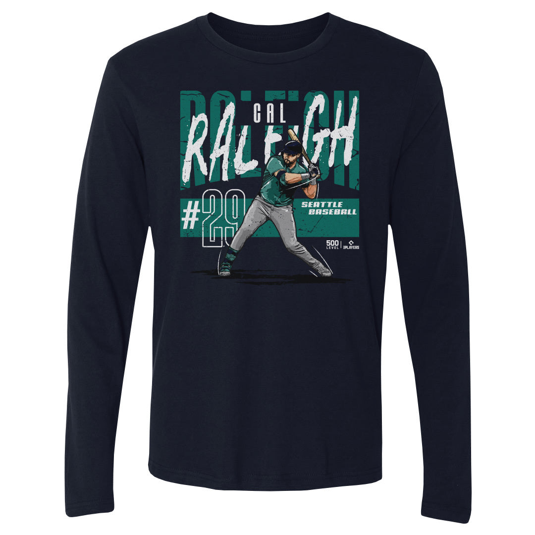 Cal Raleigh Men's Long Sleeve T-Shirt | 500 LEVEL