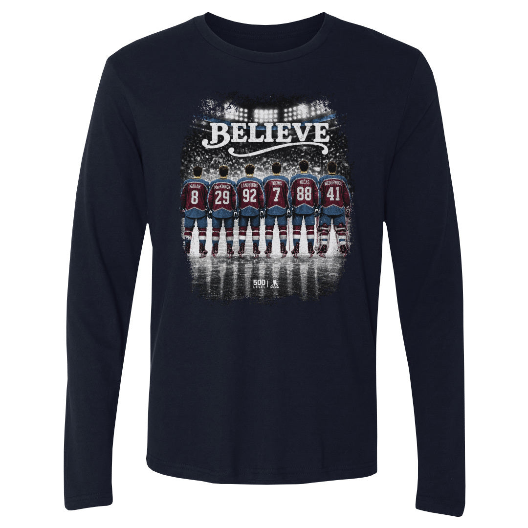 Colorado Hockey Men's Long Sleeve T-Shirt | 500 LEVEL