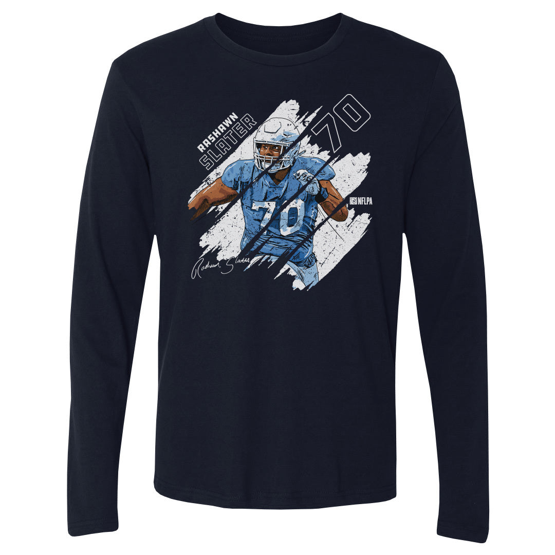Rashawn Slater Men's Long Sleeve T-Shirt | 500 LEVEL