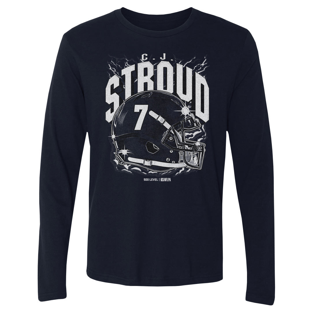C.J. Stroud Men's Long Sleeve T-Shirt | 500 LEVEL