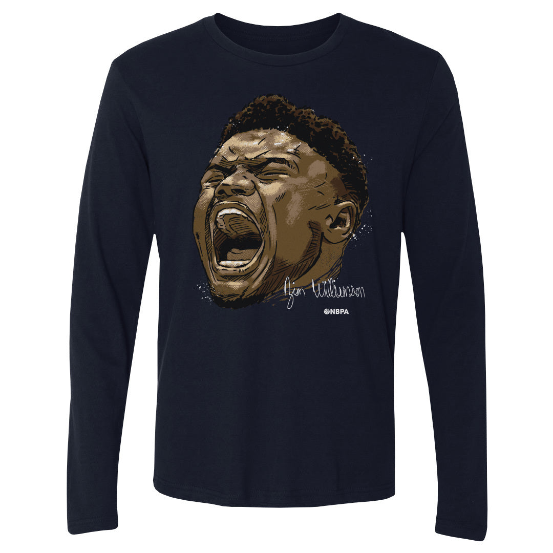 Zion Williamson Men's Long Sleeve T-Shirt | 500 LEVEL