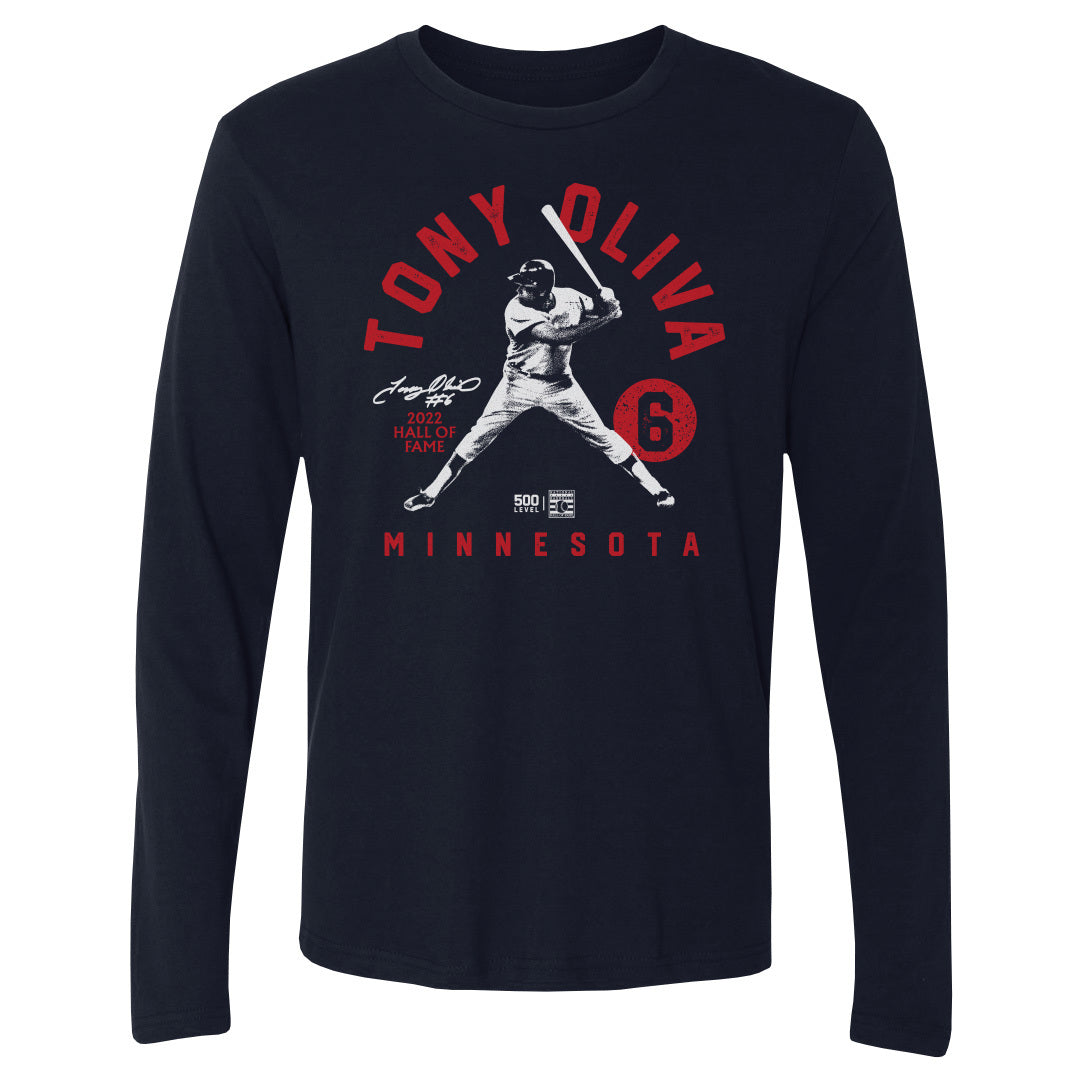 Tony Oliva Men's Long Sleeve T-Shirt | 500 LEVEL