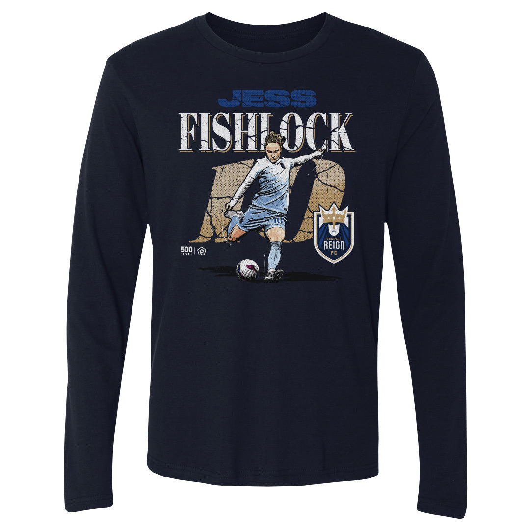 Jess Fishlock Men's Long Sleeve T-Shirt | 500 LEVEL
