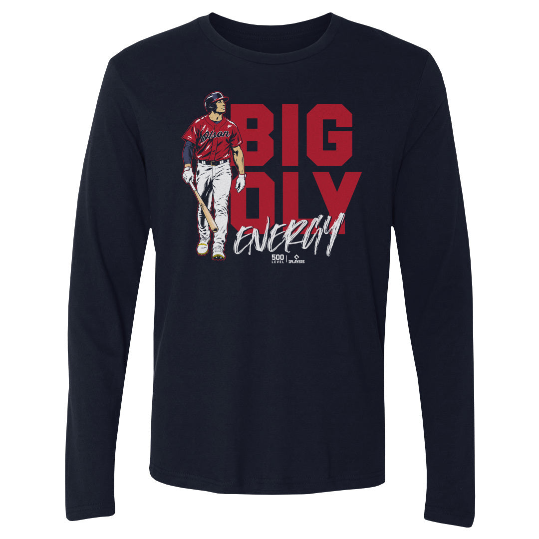 Matt Olson Men's Long Sleeve T-Shirt | 500 LEVEL