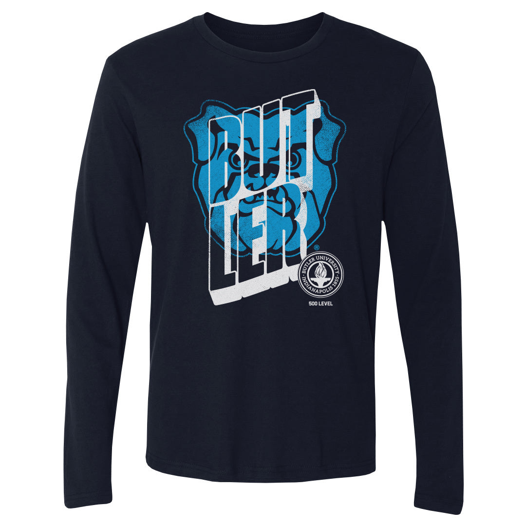 Butler Bulldogs Men's Long Sleeve T-Shirt | 500 LEVEL