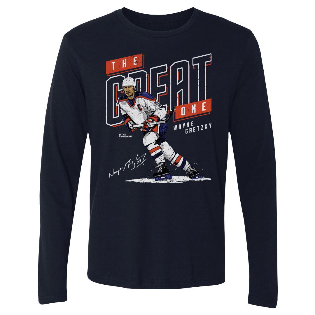 Wayne Gretzky Men's Long Sleeve T-Shirt | 500 LEVEL