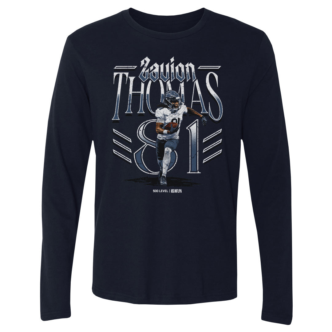 Zavion Thomas Men's Long Sleeve T-Shirt | 500 LEVEL