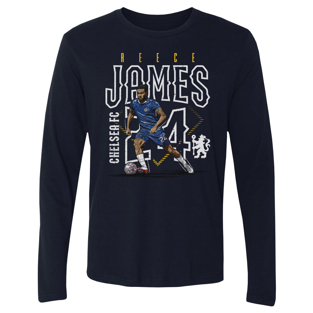 Reece James Men's Long Sleeve T-Shirt | 500 LEVEL