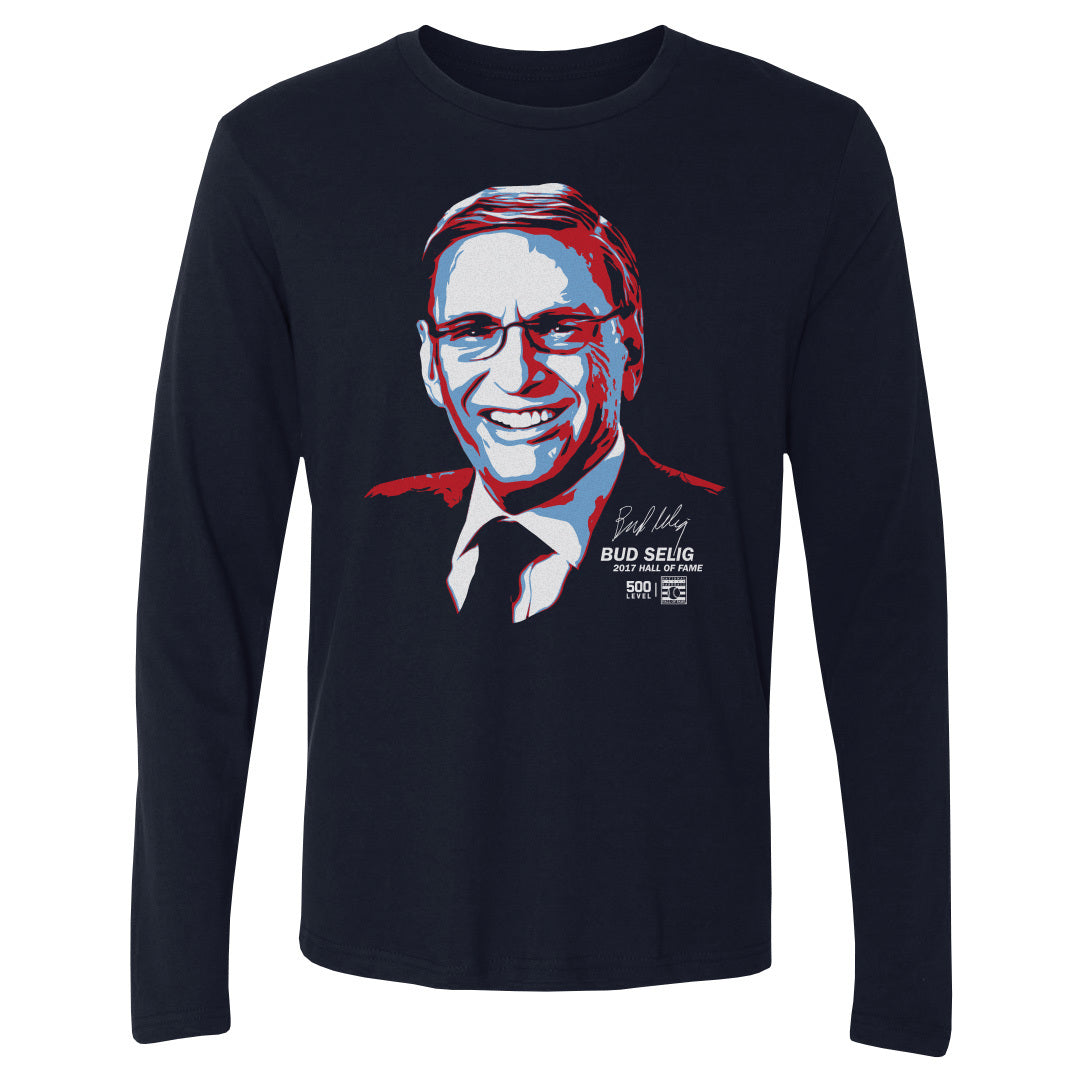 Bud Selig Men's Long Sleeve T-Shirt | 500 LEVEL