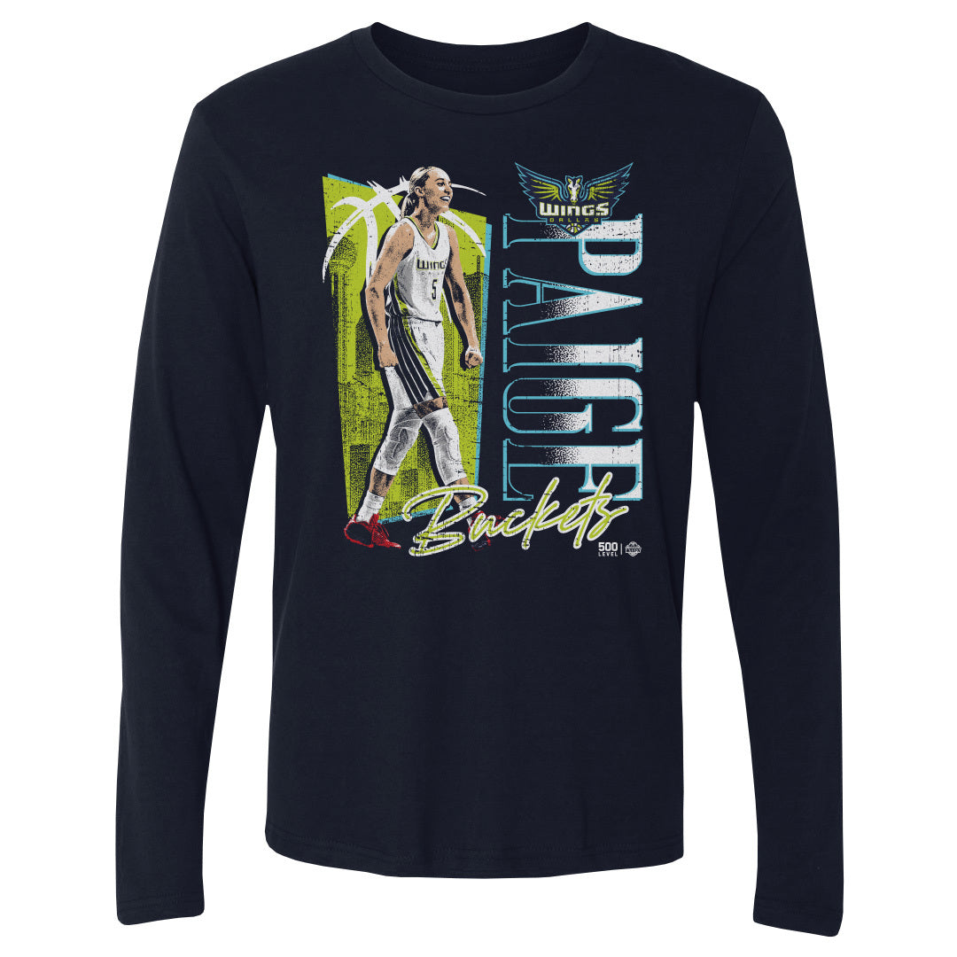 Paige Bueckers Men's Long Sleeve T-Shirt | 500 LEVEL