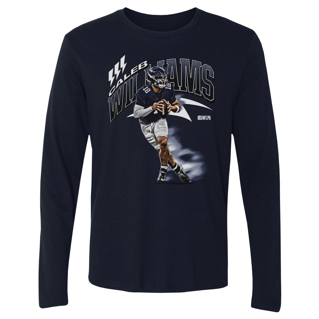 Caleb Williams Men's Long Sleeve T-Shirt | 500 LEVEL
