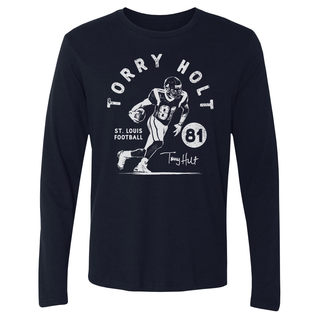 Torry Holt Men's Long Sleeve T-Shirt | 500 LEVEL