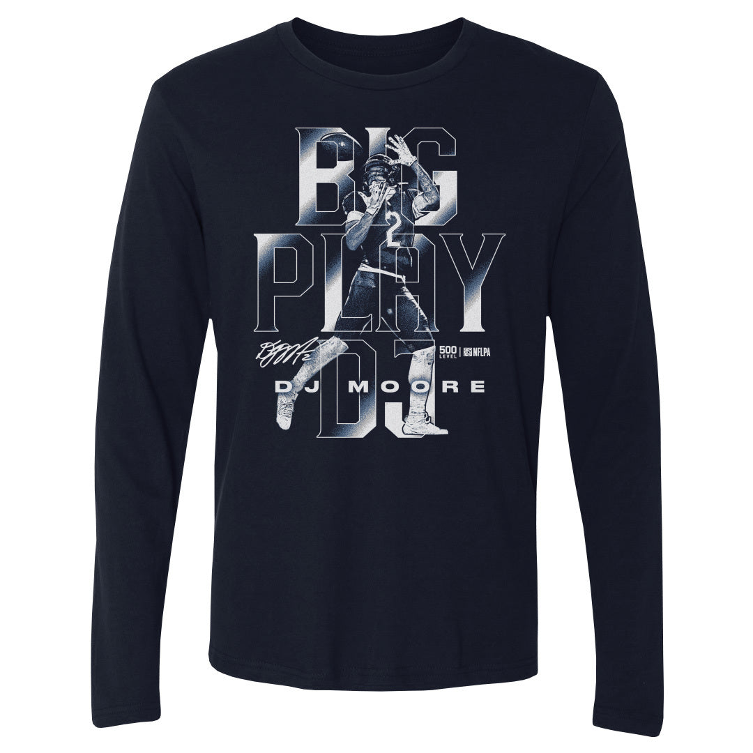 D.J. Moore Men's Long Sleeve T-Shirt | 500 LEVEL