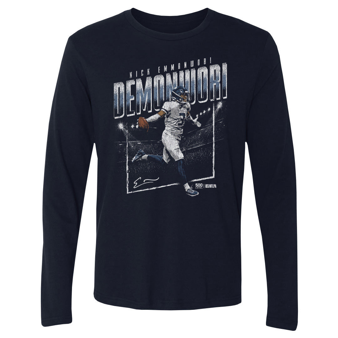 Nick Emmanwori Men's Long Sleeve T-Shirt | 500 LEVEL